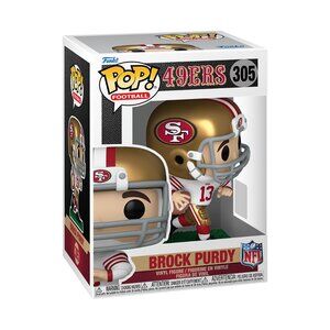 Funko Pop! NFL Brock Purdy San Francisco 49ers Figure #305!